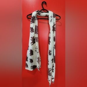 Exclusive Cashmere Unisex Long Knit Scarf, 80 IN X 27 IN